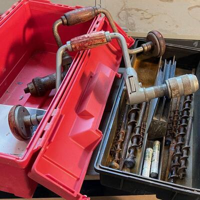 #200 Brace and Bits with RED  Tool Box 
