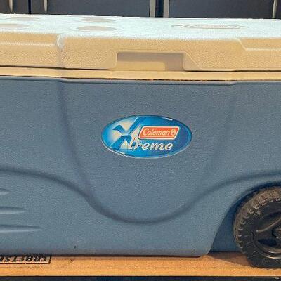 #222 Coleman Cooler EXTREME! On wheels