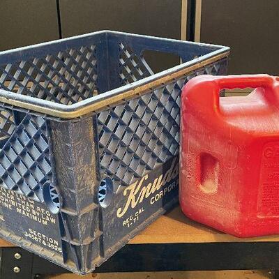 #224 Plastic Upcycle, Gas Can and Milk Crate 