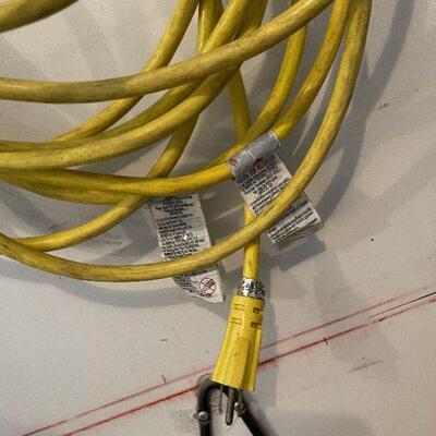 #227 50 Foot Yellow Heavy Extension Cord. 