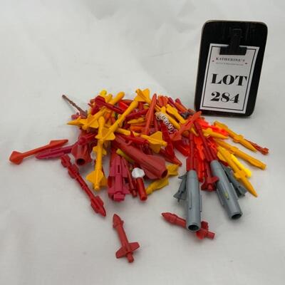 -284- GI Joe | Red & Yellow Missiles | COBRA | Hasbro | Accessories