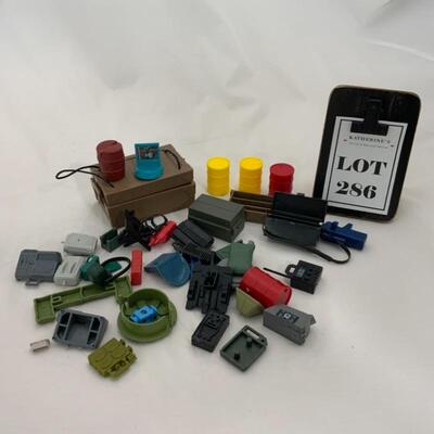 -286- GI Joe | Accessory Pieces | Gas Cans | Computers | Radios