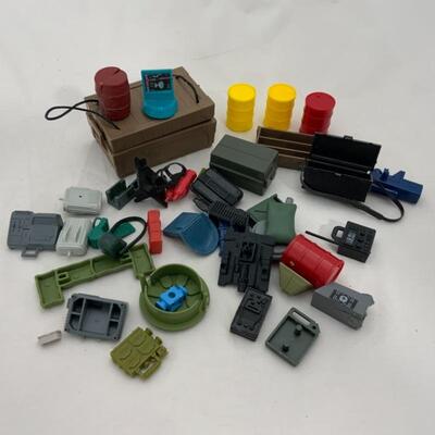 -286- GI Joe | Accessory Pieces | Gas Cans | Computers | Radios