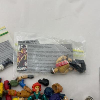 -288- GI Joe | Mis-Matched and Dis-Assembled Action Figures | File Cards
