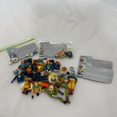 -288- GI Joe | Mis-Matched and Dis-Assembled Action Figures | File Cards