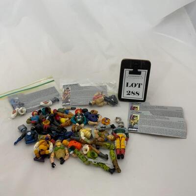 -288- GI Joe | Mis-Matched and Dis-Assembled Action Figures | File Cards