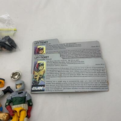 -288- GI Joe | Mis-Matched and Dis-Assembled Action Figures | File Cards