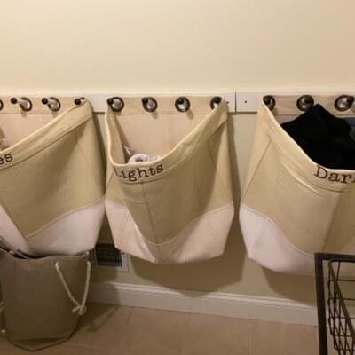 Pottery Barn laundry system (like new)