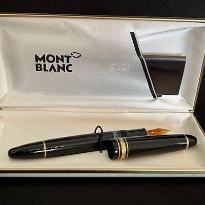 Never Used MONT BLANC Meisterstruck Pen 14K Nib