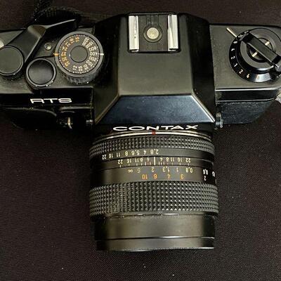 Vintage Contax RTD 35mm Camera with Zeiss lens 
