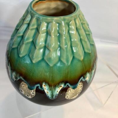 Layered Glaze Pottery Vase