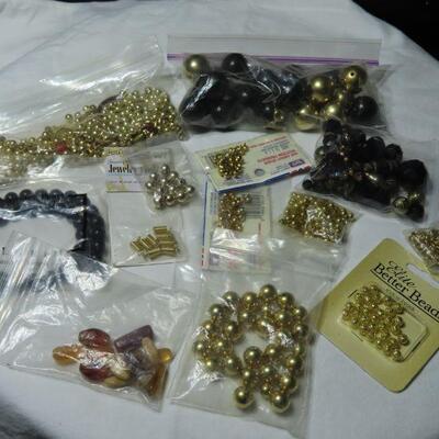 Gold and Black Jewelry Making kit