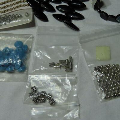 Black, silver, and turquoise colors