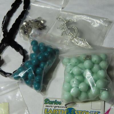 Black, silver, and turquoise colors