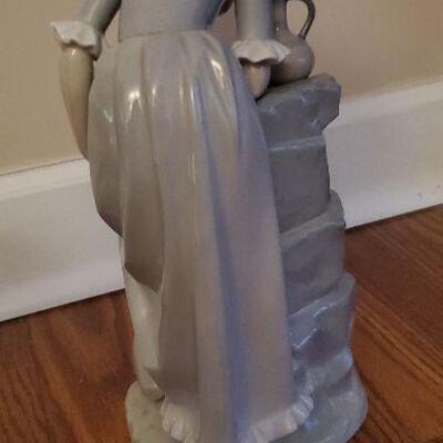 NAO by Lladro Tall Porcelain Figurine (#18) -  Girl Lady from the Fountain with water jugs #5203 13 inches tall
