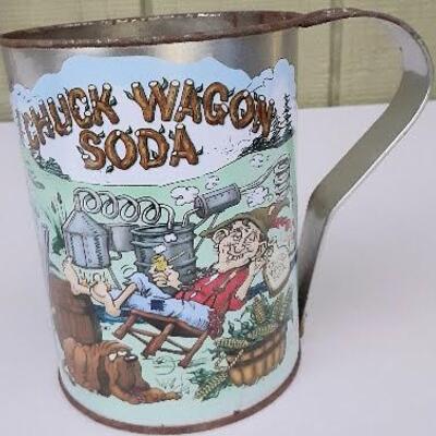 Chuck Wagon Soda Tin Cup