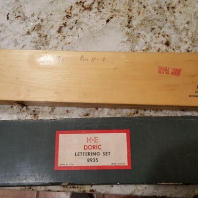 K&E Doric lettering Set 8935