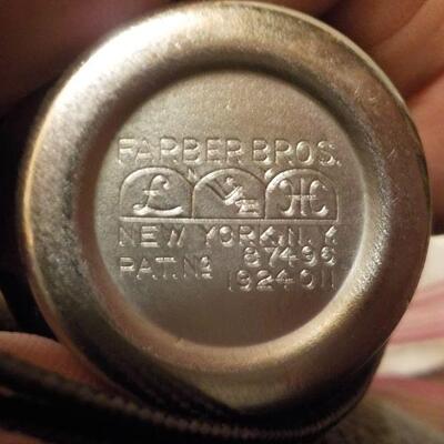 " Halls Ceramics and Farber ware S & P and Oil and Vinegar.
