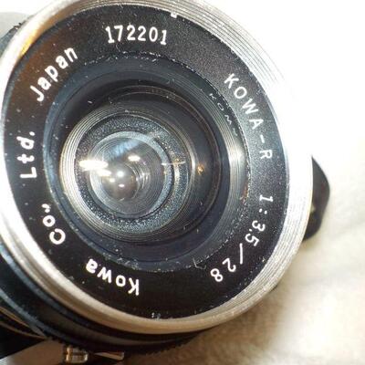 " Vintage Kowa 35mm camera."