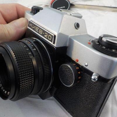 " Russian KNEB-20 35 mm Camera". 