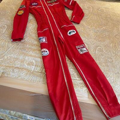 Vintage Racing Pit Crew Jumpsuit Coverall with Great Patches