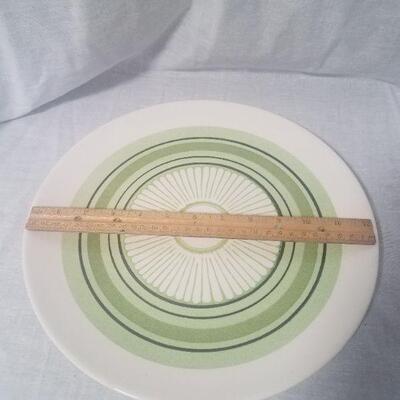 Lot #59 - Retro Ceramic cake platter