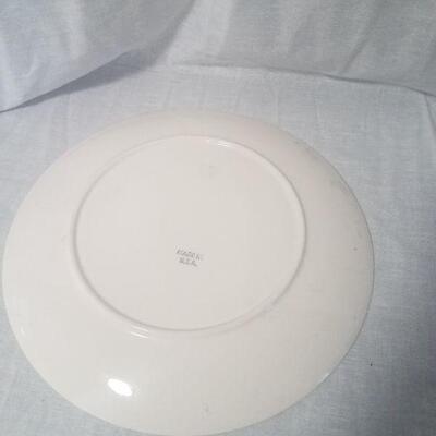 Lot #59 - Retro Ceramic cake platter