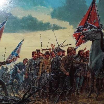 Civil War Framed Print Lee on a Horse (item #27)