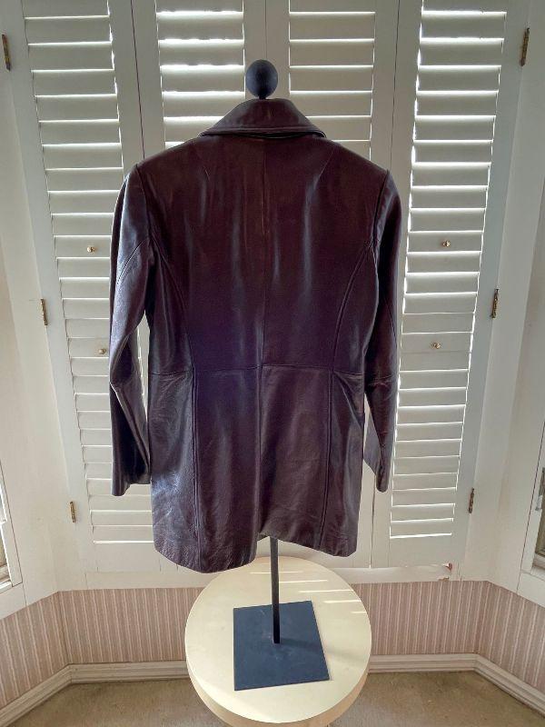 Vintage Banana Republic Leather Jacket Pristine Small