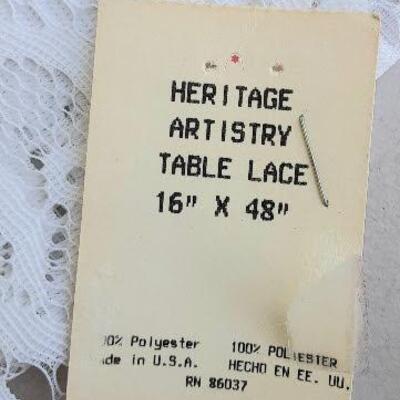 Heritage Lace Table Runner