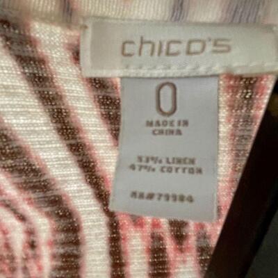 Chicos Ikat design cardigan Ladies size 0 