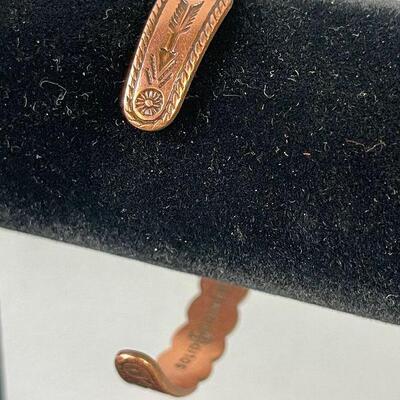#24 Solid Copper Cuff Bracelet 