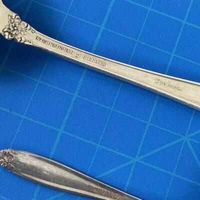 #58 PRELUDE (5) Sterling Silver Serving Pieces 149 grams