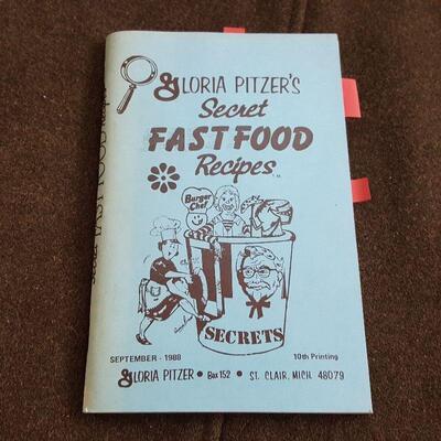 Gloria Pitzer's Secret Fast Food Recipes