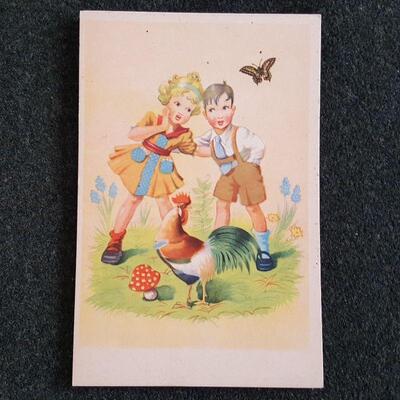 European Children Postcards