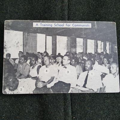 A Training School For Communism Postcard