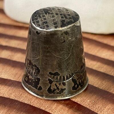 #126 Silver Thimble not marked 4.1 g 