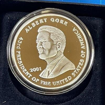 #133 2001 Silver Coin 43rd President Of the United States 