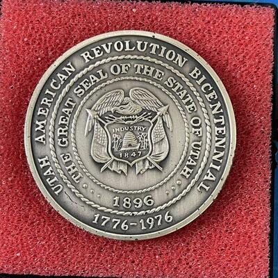 #136 Utah State Bicentennial Commemorative Coin 
