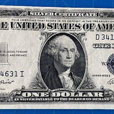#144 One Dollar Silver Certificate Series E