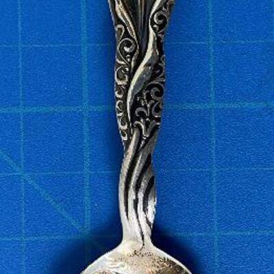 #161 Antique Sterling Silver Spoons Marked "Davenport" 20g.