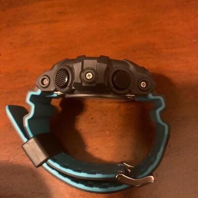 Menâ€™s G-shock grey and light blue