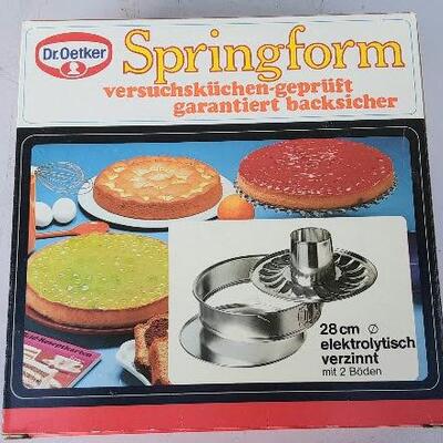 Springform Cake Baking Set