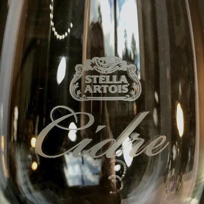 Stella Artois Cidre Stemware