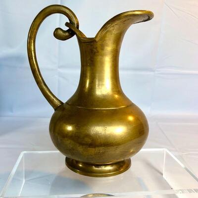 Brass Water Pitcher