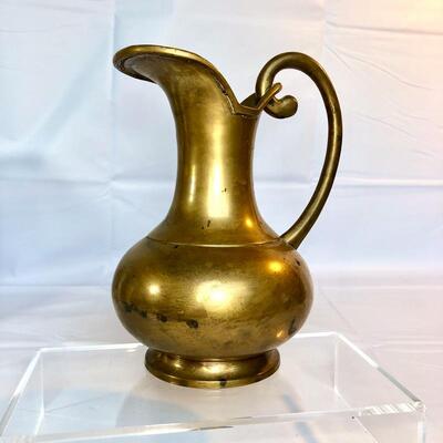 Brass Water Pitcher