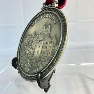 Meersberg, Germany Pewter Medallion