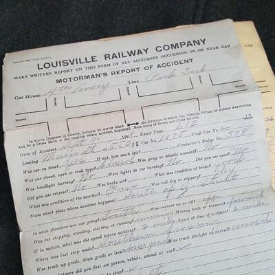 Louisville Railway Ephemera