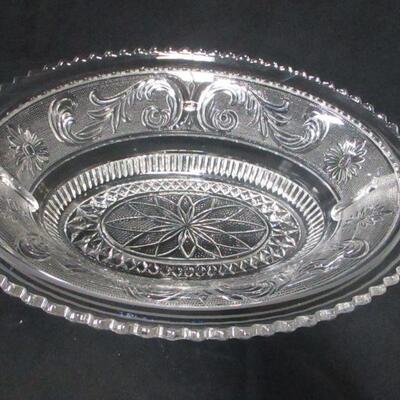 Lot 2 - Vintage Crystal Glass Bowl 