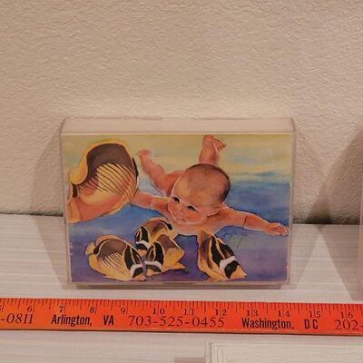 Lot 1: New Musical Jewelry Box and (2) Janet Stewart PRINTS